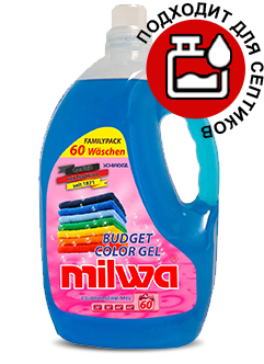 Гель для стирки цветного белья Milwa Budget Color Gel