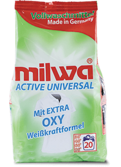 Порошок для стирки белого белья MILWA ACTIVE OXY 
